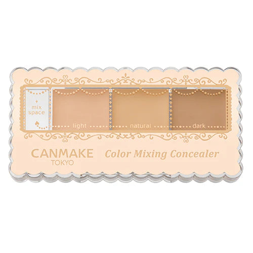 CANMAKE 全方位保濕三色混合遮瑕膏組