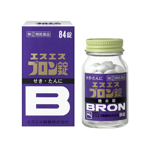 SS製藥 小白兔 BRON 化痰止咳藥丸  84錠