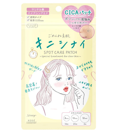 KOSE CLEAR TURN ごめんね medicated anti-acne patches 46 pieces