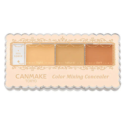 CANMAKE 全方位保濕三色混合遮瑕膏組