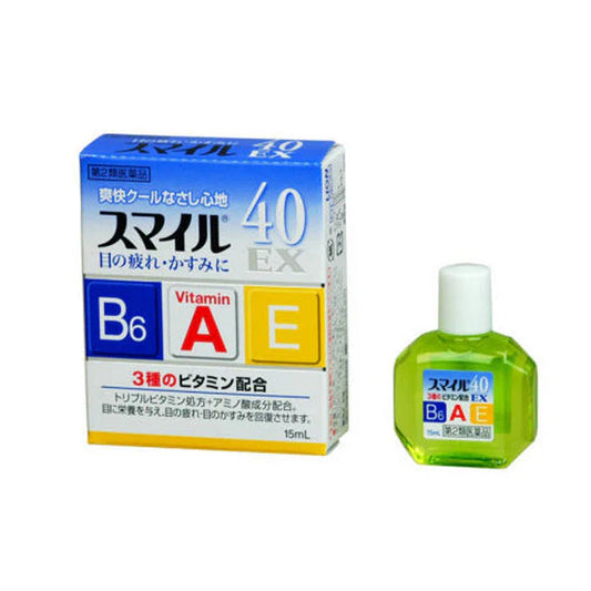 ライオン スマイル40 EX a目薬 冷感タイプ 15mlボトル 冷感5本