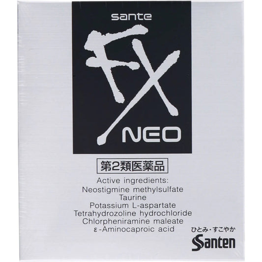 Santen Pharmaceutical FX NEO silver eye drops 12ml/bottle cooling sensation