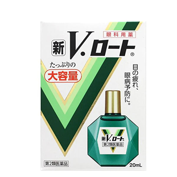 ROHTO樂敦 新V.ROHTO眼藥水20ml瓶 清涼感3