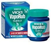 VISK VAPORUB Nasal congestion remedy cold soothing ointment 100g (available from 6 months onwards)