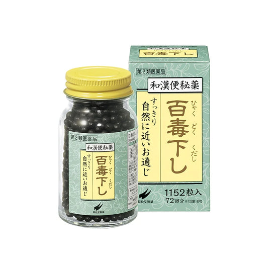 加藤翠松堂製薬 百毒下し 便秘腸胃藥 1152顆