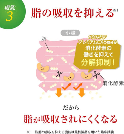 富士軟片 FUJIFILM Metabarrier Premium EX 糖質吸收抑制 減重錠 240錠