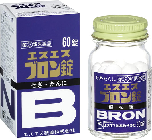 SS製藥 小白兔 BRON 化痰止咳藥丸  60錠