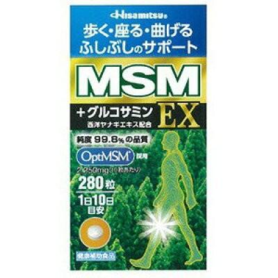 久光製薬 MSM EX グルコサミン軟骨錠 280粒